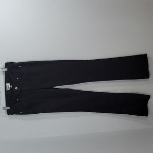 PAIGE Manhattan Bootcut black jeans Size 28